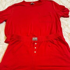 J. Crew dreamiest short-sleeve boxer short pajama set